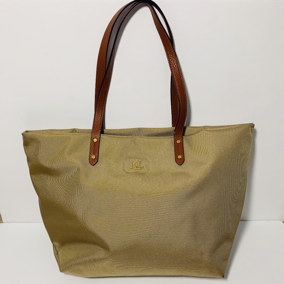ralph lauren bag tan